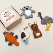 Finger Puppet Set | Australian Animals